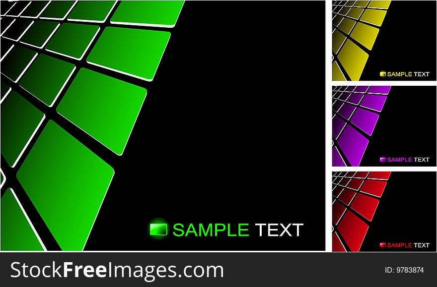 The color vector abstract background