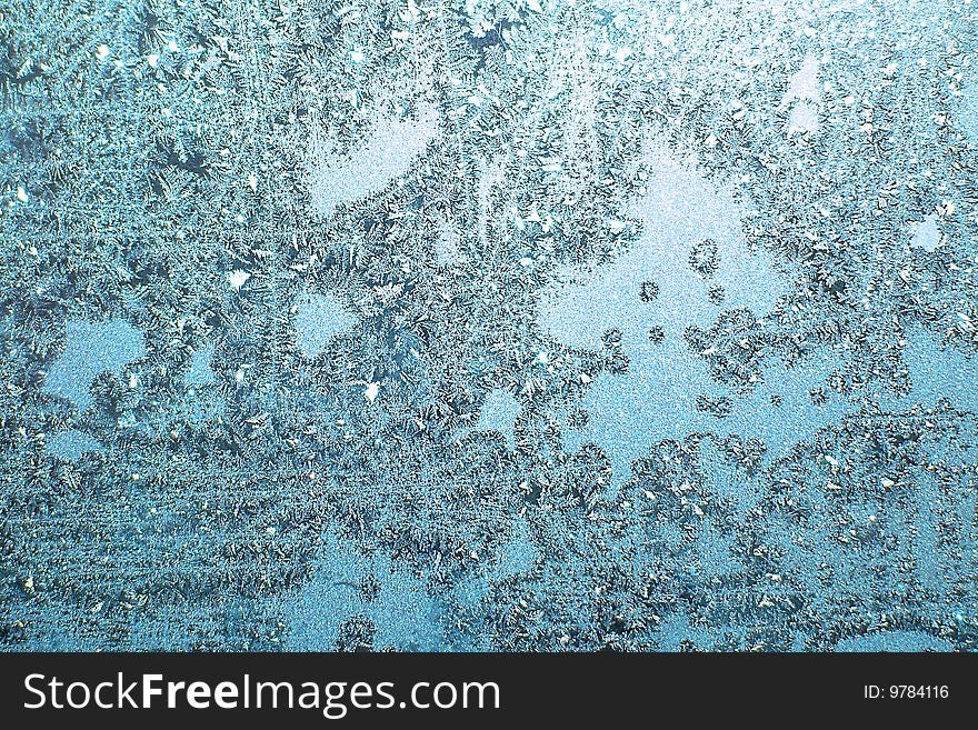 Frozen Water - Background Texture Tracery. Frozen Water - Background Texture Tracery