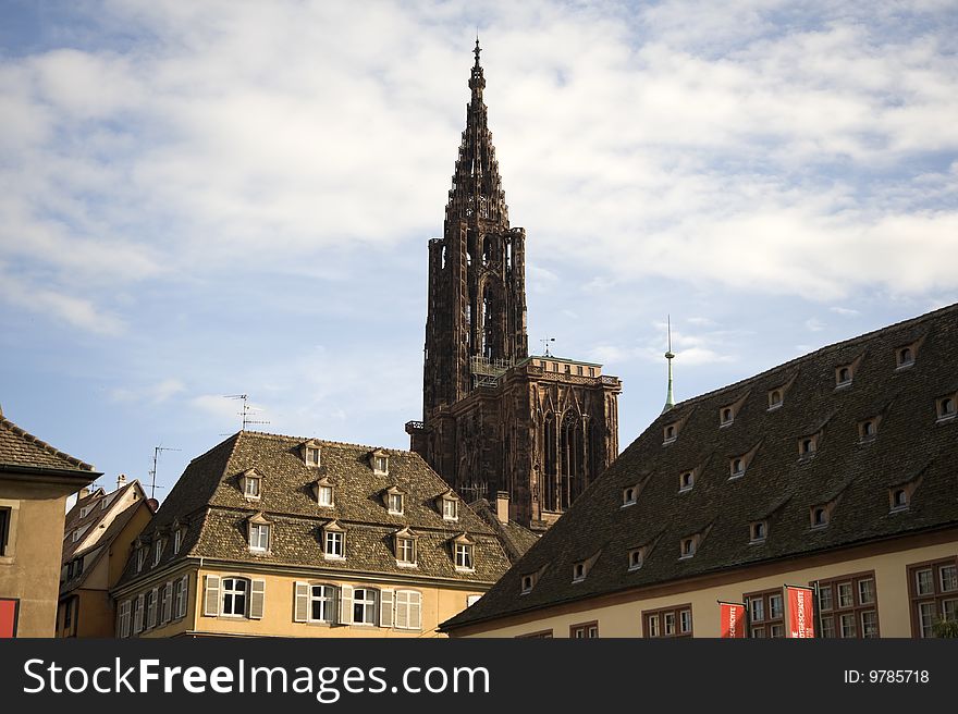 The old town of Strasbourg, France.