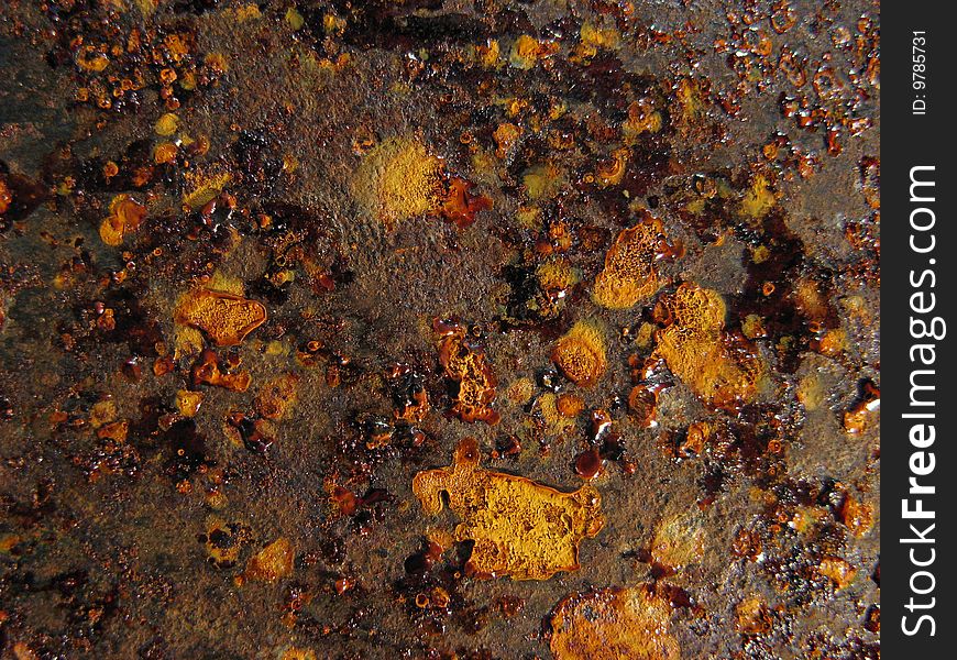 Very rusty metal texture background. Very rusty metal texture background