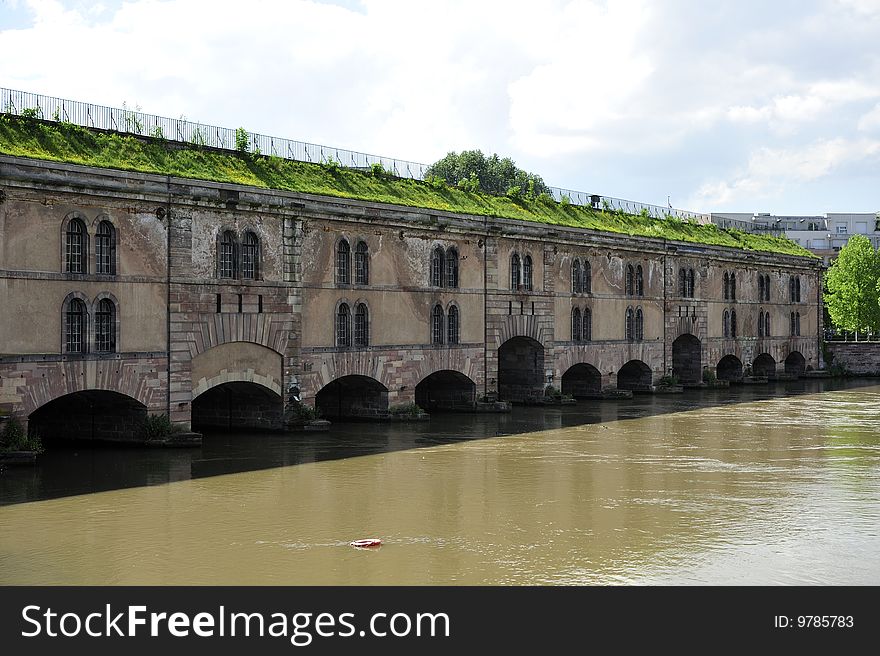 The old town of Strasbourg, France.