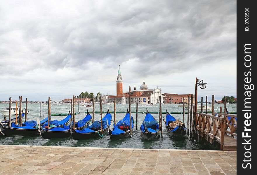 The San Giorgio Maggiore Church in Venice Italy