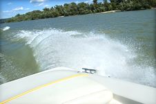 Motorboat Splash And Wake Stock Images Motorboat Splash And Wake Stock Images