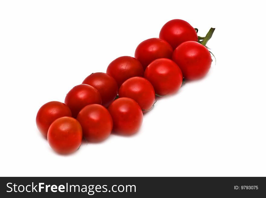 Photo of fresh tomatoes bunch