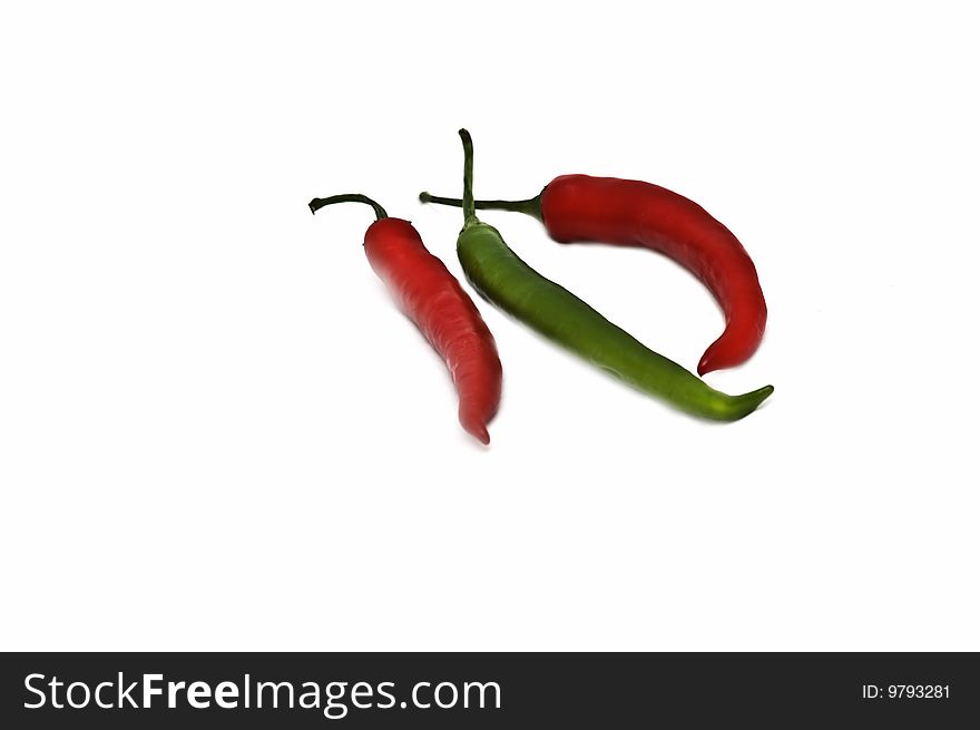 Photo of hot chilli peppers