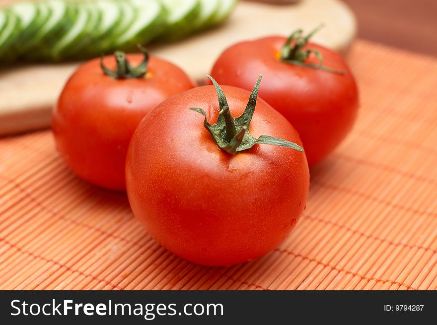 Red-ripe Tomatoes