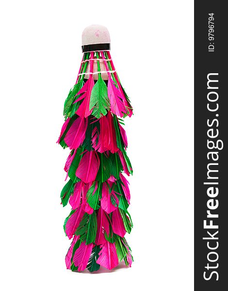 Shuttlecock With Feathers