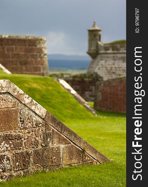 Shapes, Fort George in Scotland