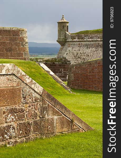 Shapes, Fort George in Scotland