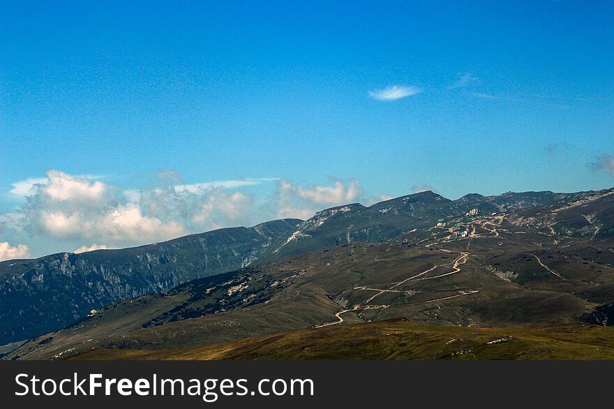 The Carpathian Mountains From Romania