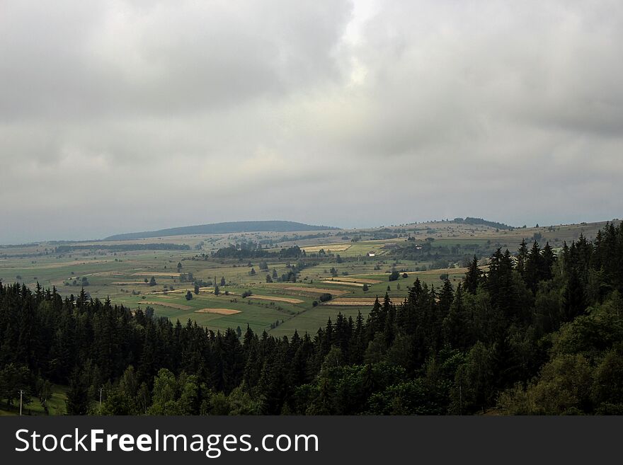 Landscape from Sinaia,the carpathian Mountains,Romania. The Carpathian Mountains is a mountain range system from Europe,and making them the second-longest mountain range in Europe. Landscape from Sinaia,the carpathian Mountains,Romania. The Carpathian Mountains is a mountain range system from Europe,and making them the second-longest mountain range in Europe.