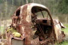 Derelict Truck Royalty Free Stock Image Derelict Truck Royalty Free Stock Image