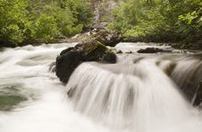 Liberty Falls Cascade Royalty Free Stock Photos