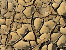 Choppy, Dry Ground Royalty Free Stock Photography