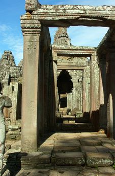 Cambodia Temples,Angkor Wat Stock Photo