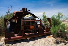 Old Truck Wreck Stock Photo Old Truck Wreck Stock Photo