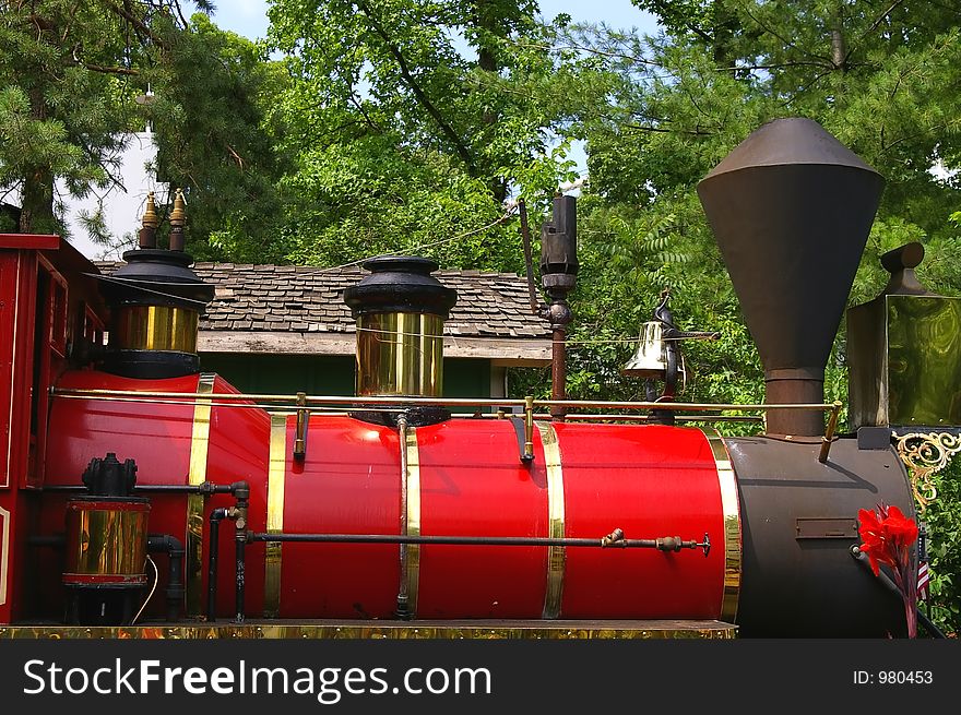 Antique Steam Engine. Antique Steam Engine