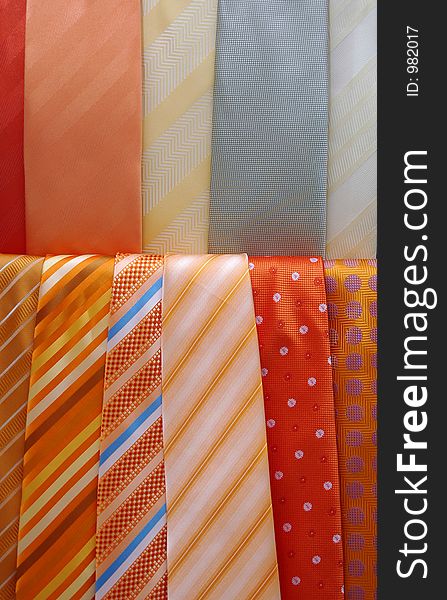 Colorfully necktie