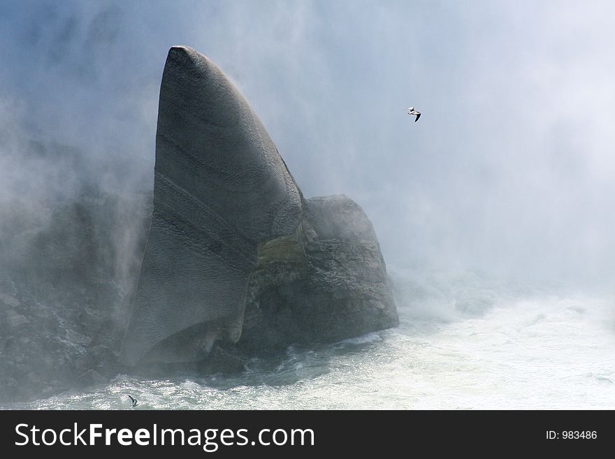 Base of Horseshoe Falls, Niagara Falls. Base of Horseshoe Falls, Niagara Falls