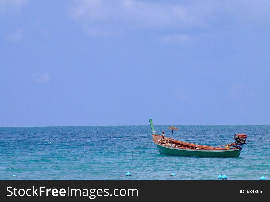 Fisherman's boat. Fisherman's boat