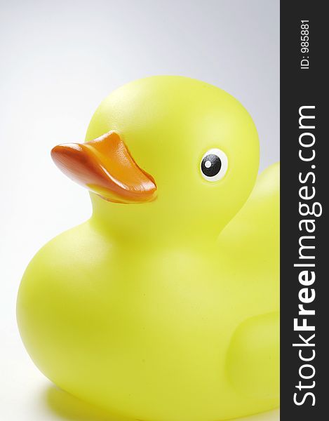 Yellow Duck With Red Beak 04