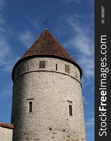Tower in Tallinn oldtown