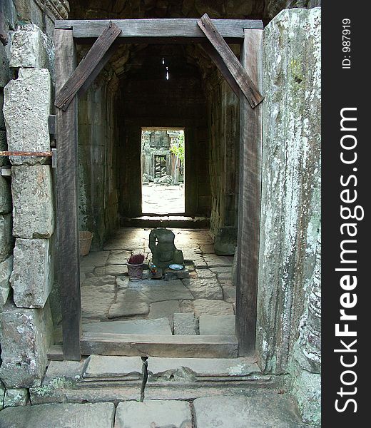 Cambodia temples - angkor wat - tourist site. Cambodia temples - angkor wat - tourist site