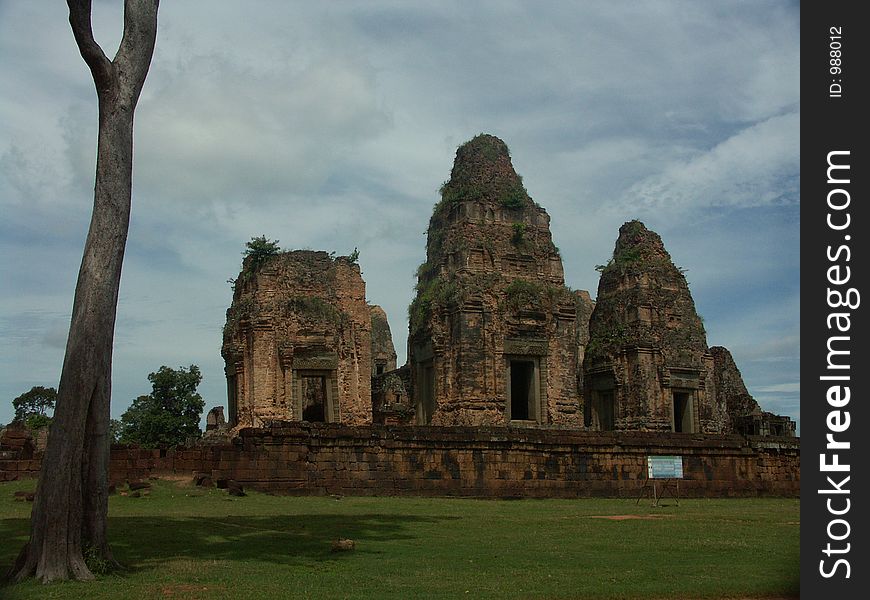 Cambodia temples - angkor wat - tourist site. Cambodia temples - angkor wat - tourist site