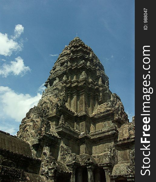 Cambodia temples - angkor wat - tourist site. Cambodia temples - angkor wat - tourist site