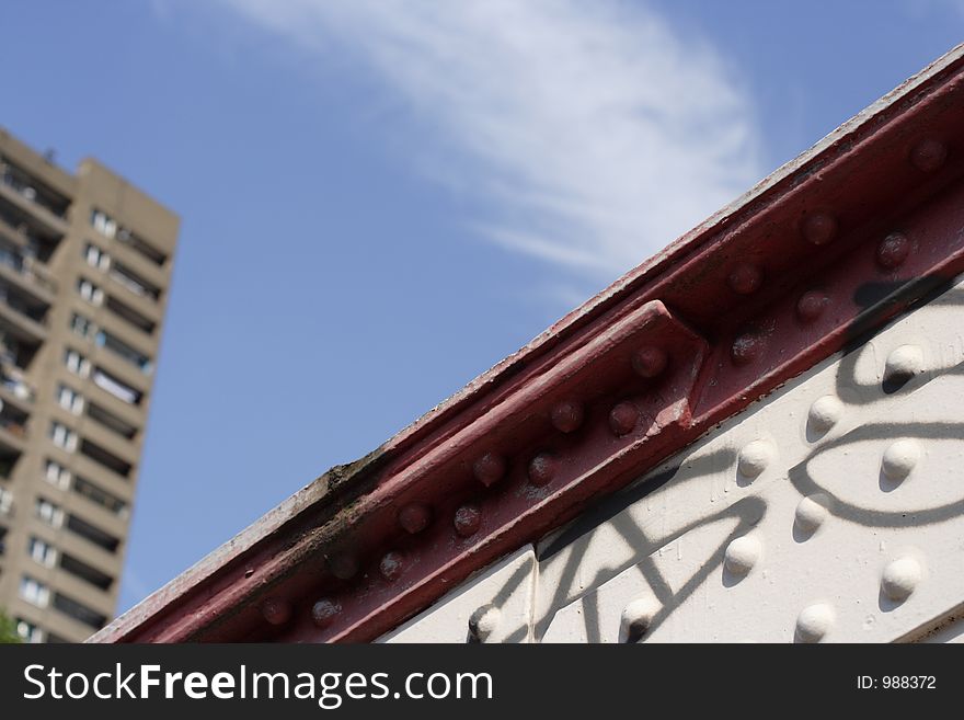 Famous appartment building trellick tower, london