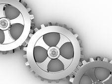Iron Gears Stock Image Iron Gears Stock Image