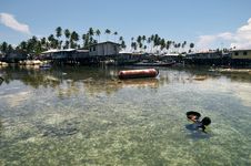 Mabul Island, Semporna Sabah Royalty Free Stock Photos