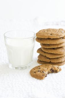 Cookies And Milk Royalty Free Stock Photo Cookies And Milk Royalty Free Stock Photo