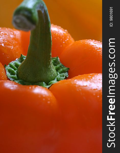 Close-up bright pepper (shallow dof). Close-up bright pepper (shallow dof)