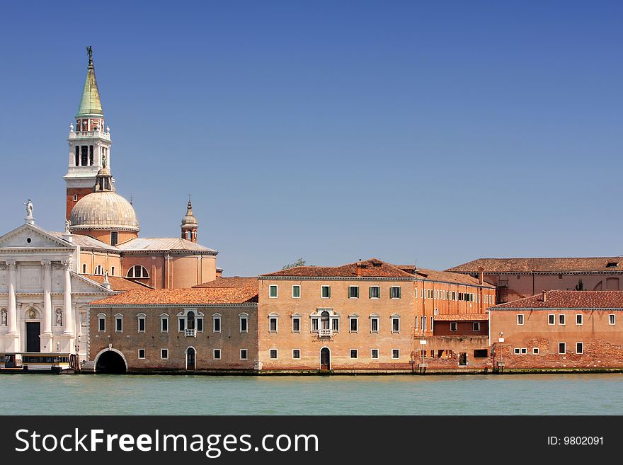 Saint Georgio Island in Venice, Italy