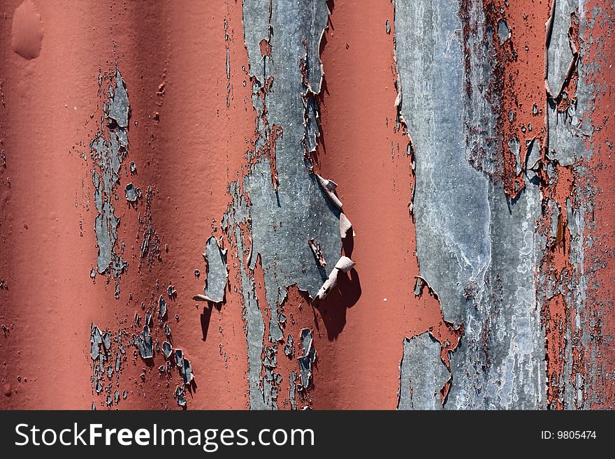 Corrugated iron pattern