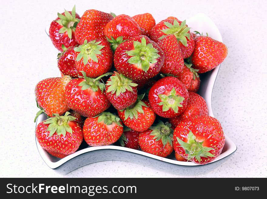 Fresh strawberries 2