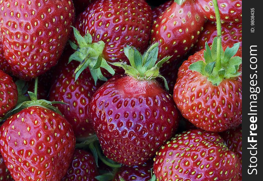 Strawberries,