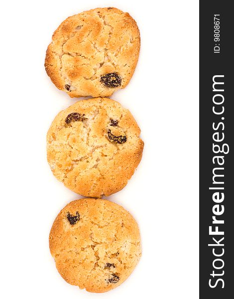 Cookies isolated on a white ю