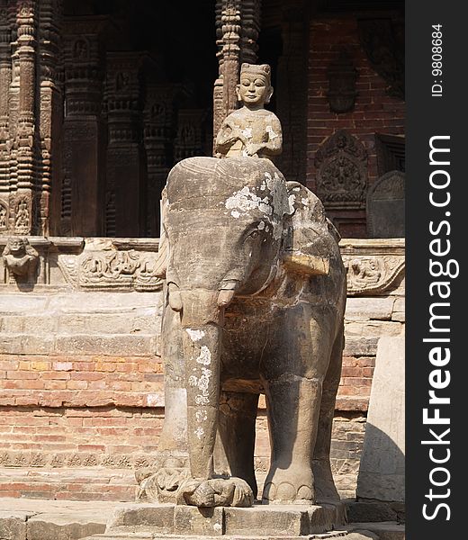 Travel destination scenics in Patan, Nepal