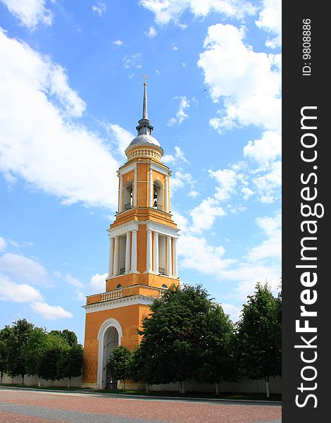 Bell tower (XVIth century) in Kolomna Kremlin (Moscow Region, Russia)