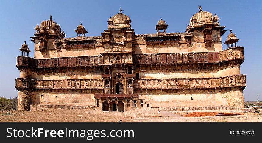 Palace in Orcha, Madhya Pradesh