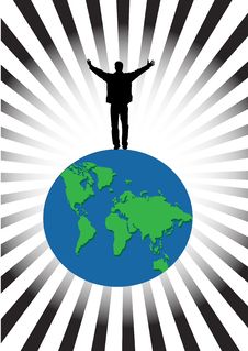 On The Top Of The World Stock Photography On The Top Of The World Stock Photography
