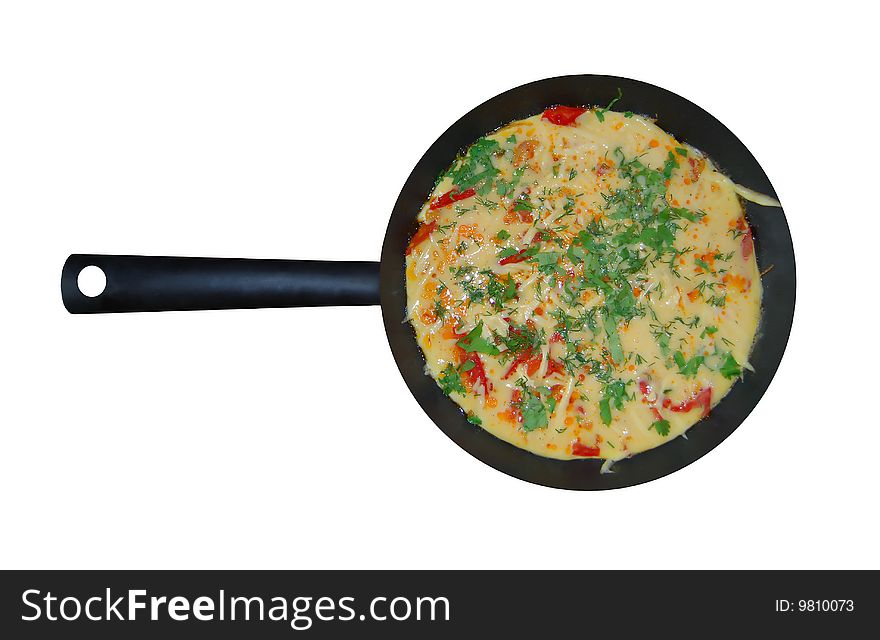 Fried Eggs in a frying pan