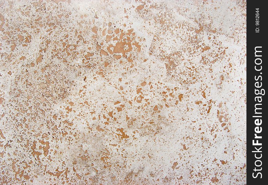 Close up to the texture of marble covering