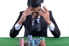 Gambling Business Is Damaging To Society And The Economy. Stock Image