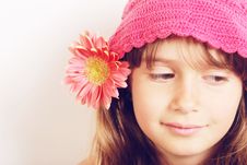 Flower Girl Royalty Free Stock Photo