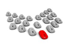 Computer Mouses Royalty Free Stock Photos Computer Mouses Royalty Free Stock Photos