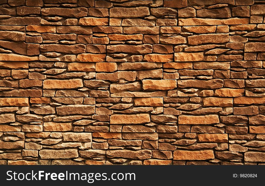 Brick texture in horizontal orientation