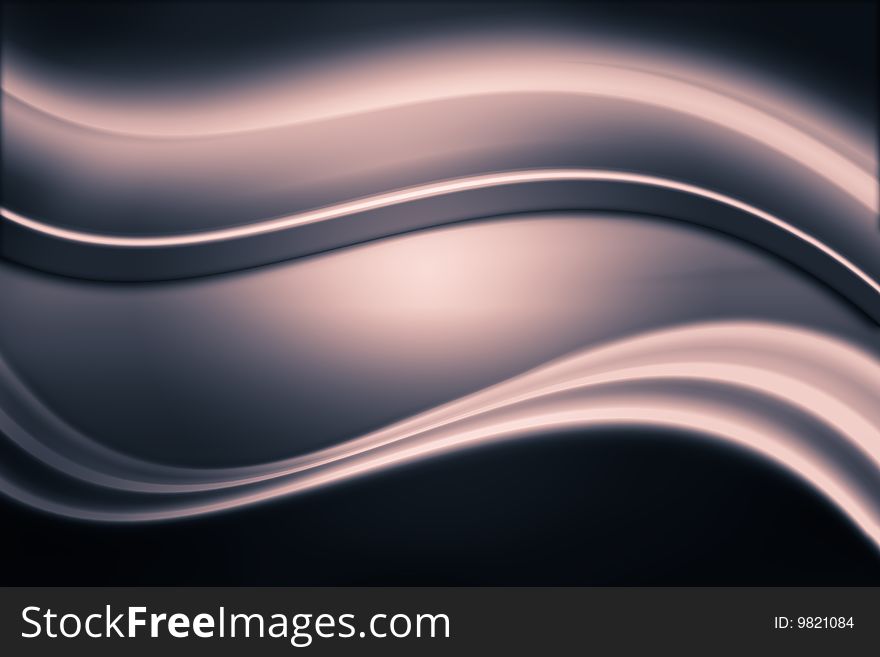Curved lines abstract background metal. Curved lines abstract background metal